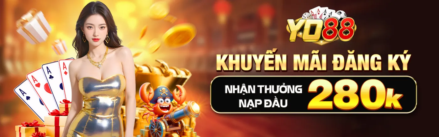banner chính thức cổng game Yo88